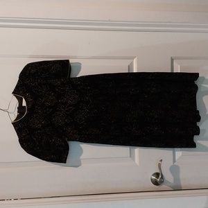 Vintage 1990s The Children's Hour by Jan Briggs Velvet Dress Size 8